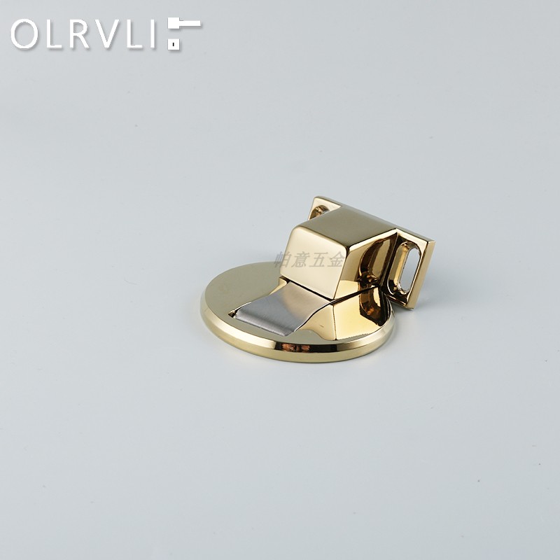 OLRVLI金色门吸古铜复古门吸磁门碰不锈钢地吸金色地碰大吸力
