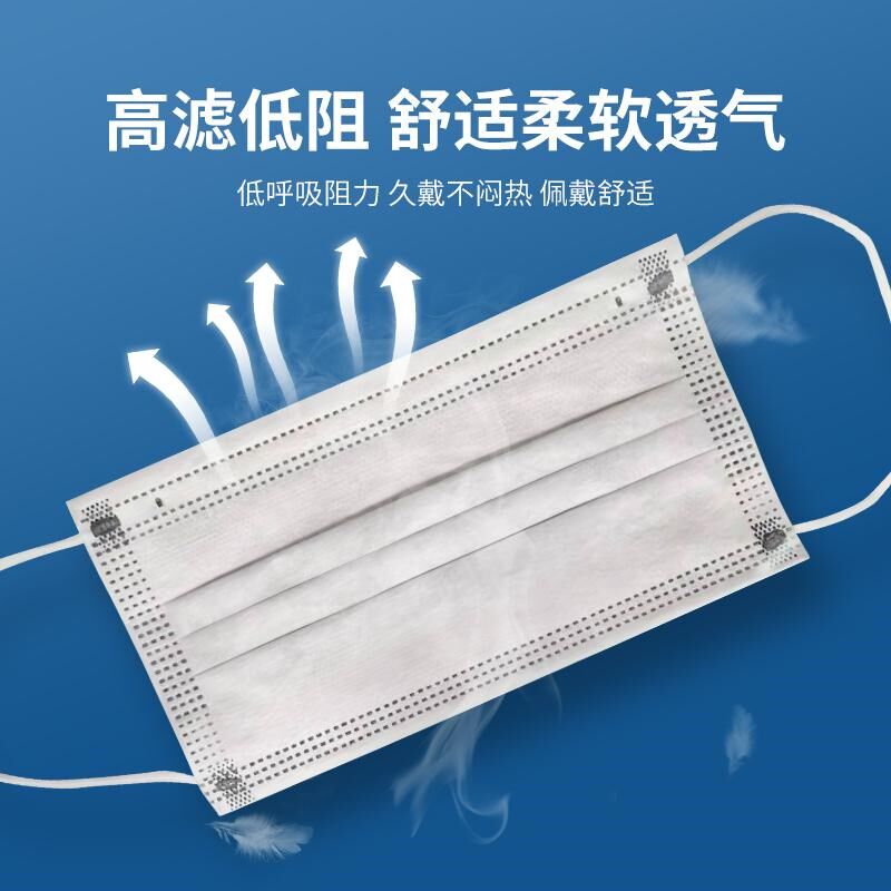 活性炭防尘口罩粉尘一次性四层透气实验室面罩防异味含熔喷布