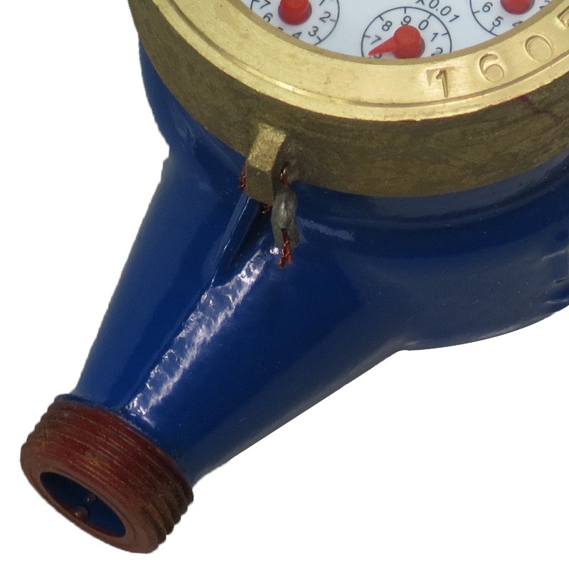 浪花水表家用四分15mm分自来水水表国标指针冷水表20螺纹止回