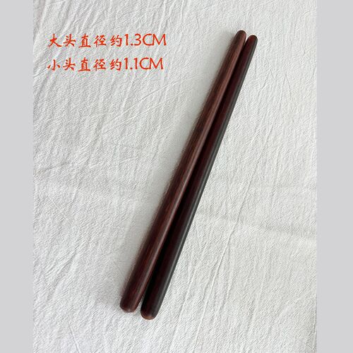 紫檀战鼓棒  公分小鼓锤战鼓堂鼓锤子红木鼓锤梆子木鱼敲棒