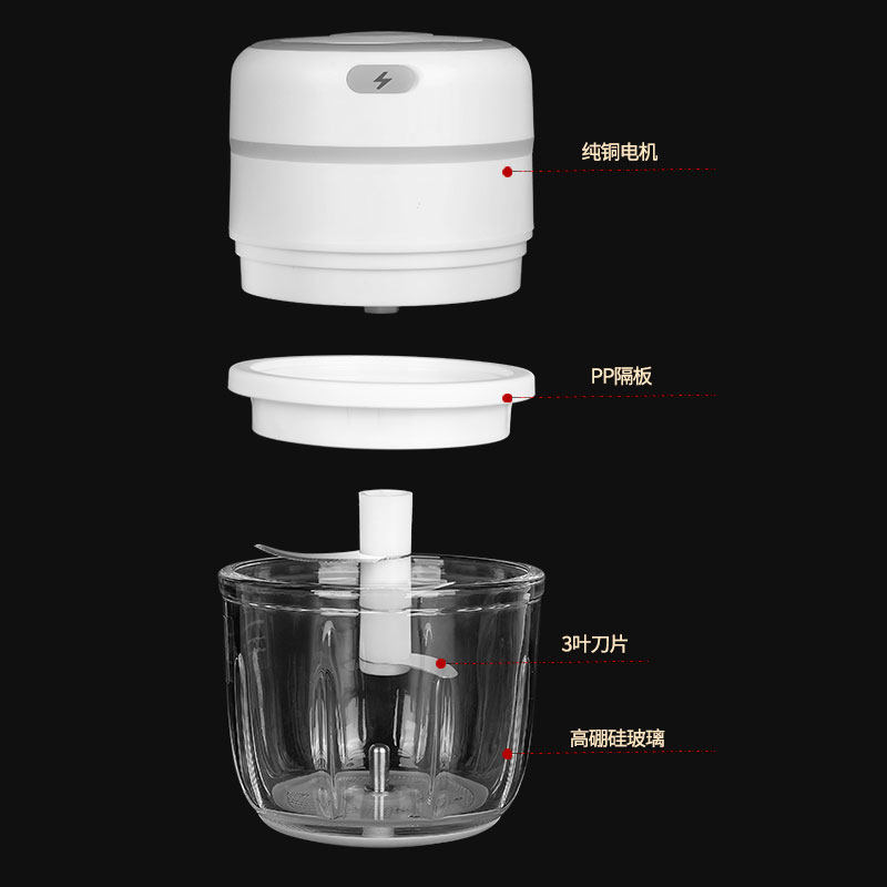 U小型绞肉机家用电动碎肉菜搅蒜器宝宝料理辅食机,厨房/烹饪用具,绞肉机/碎肉宝,淘宝优惠券,粉丝福利购,淘宝优惠卷