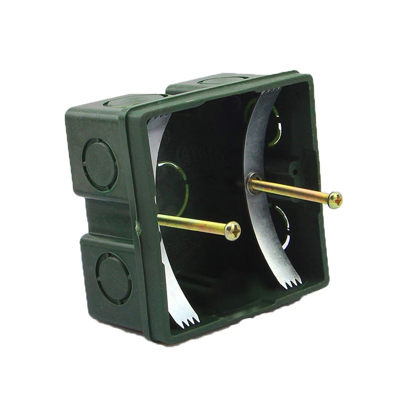 卡片款8型暗盒底盒修复器下线盒补救件维修修理20支价配面板螺丝