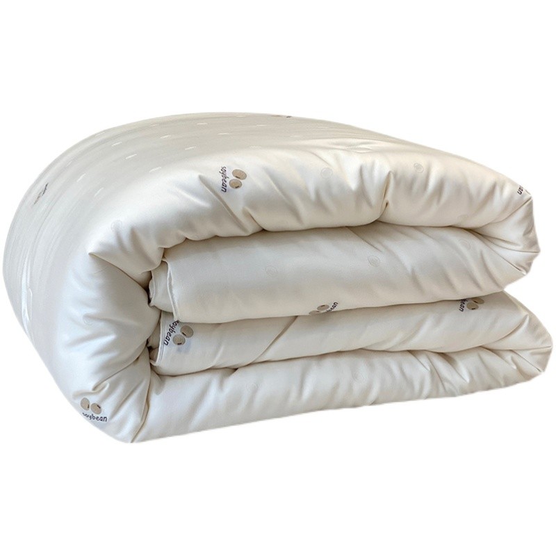 A类51%大豆纤维被子加厚冬被保暖棉被芯四季通用春秋被单双人夏被