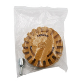 4寸除胶轮 汽车轮胎抛光轮 除胶器橡胶打磨轮 气动除胶盘去胶轮