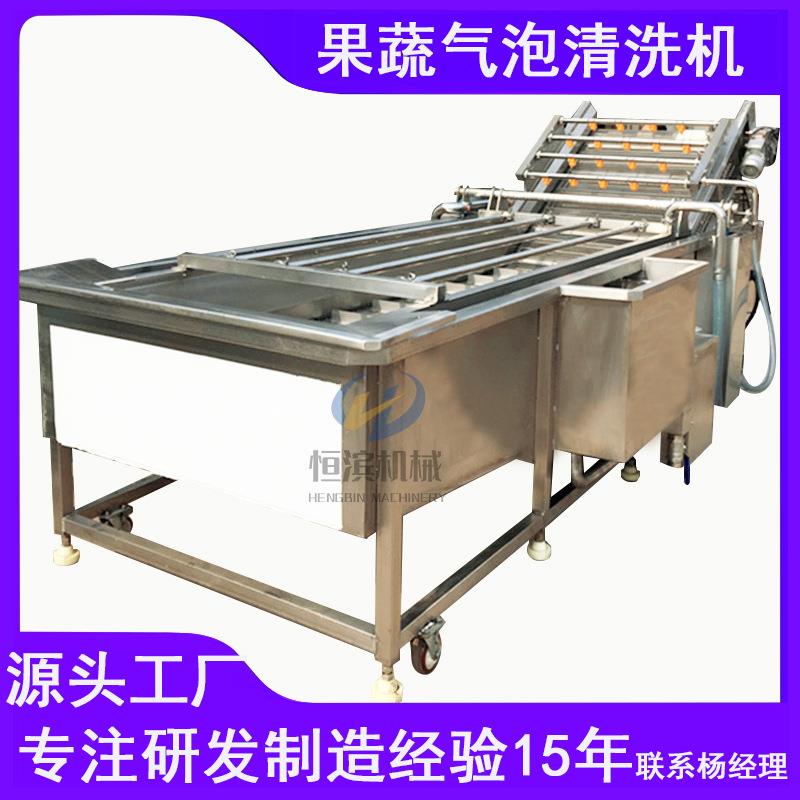 西红柿圣女果全自动清洗设备千禧果洗果机番茄气泡清洗机