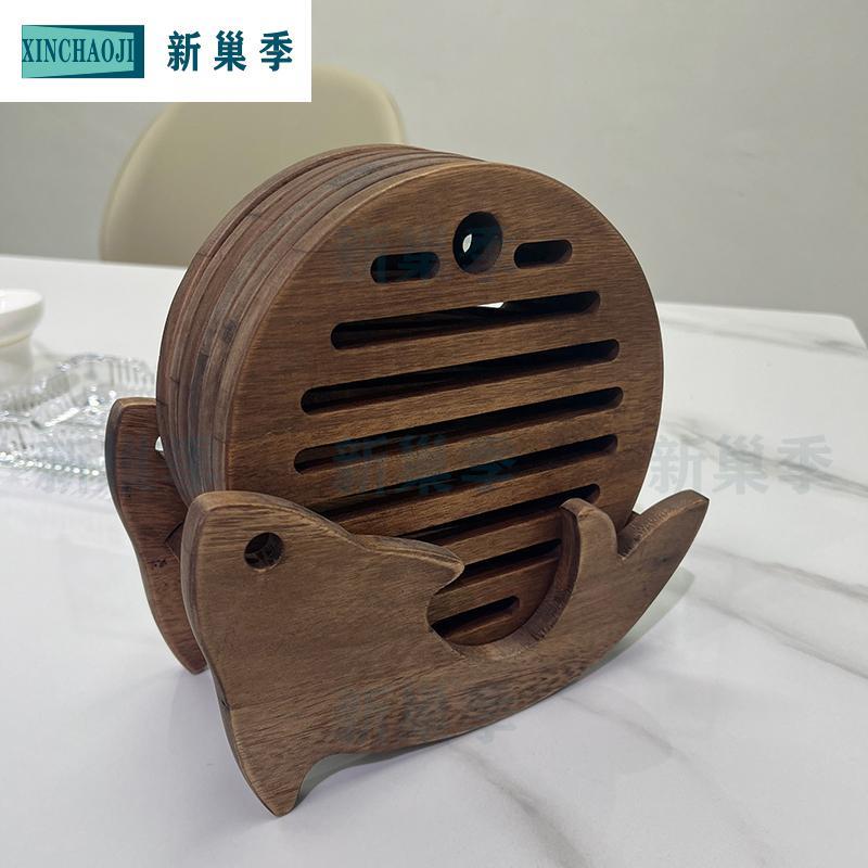 实木隔热垫耐高温防烫碗碟垫家用木质餐桌盘子隔热垫子锅垫碗盘垫