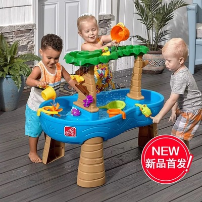 戏水桌玩水池玩沙台沙滩玩具