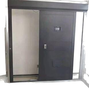 遥控监舍门一框双门自动栅栏门密闭门防撞放风门