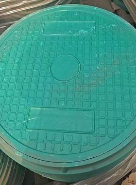 树脂井盖圆形雨水污水弱电力复合材质井盖板下水道树脂窨井盖圆形