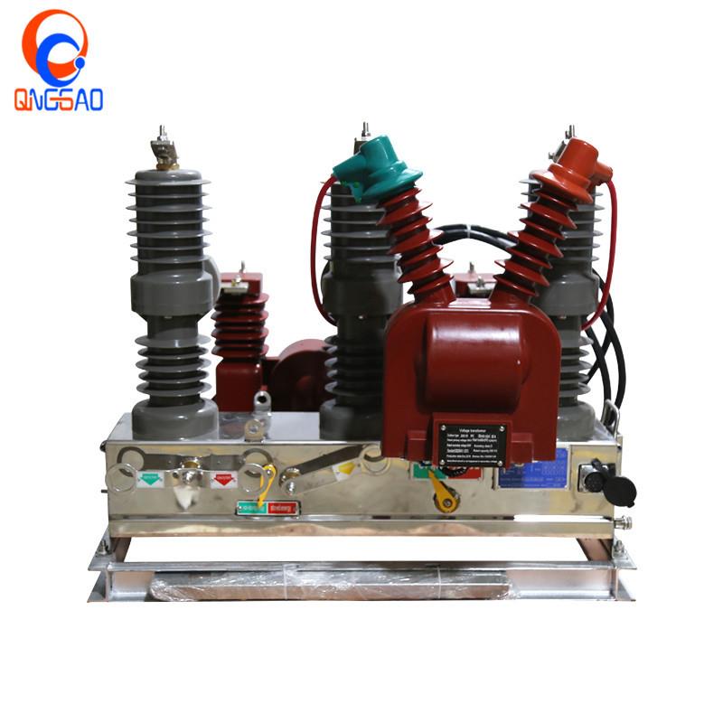 出口型15KV真空断路器ZW32-15JF/630A-25KA不锈钢户外真空断路器