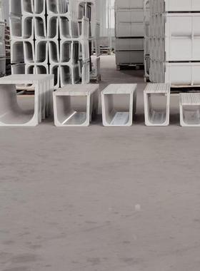 成品线性树脂排水沟u型槽厨房排水槽不锈钢沟槽庭院鹅卵石盖板u型