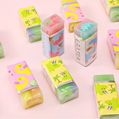 卡通恐龙夹心橡皮擦开学小学生奖励小礼品一二三年级文具奖品实用