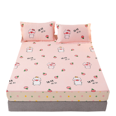 纯棉防水床笠隔尿定制90x190x150x180x200x220薄棕垫套榻榻米床罩