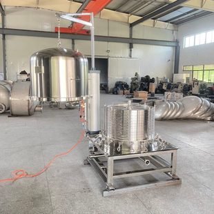 304不锈钢层叠式 工业微孔膜精密过滤器滤饼可压干气动开盖 过滤器