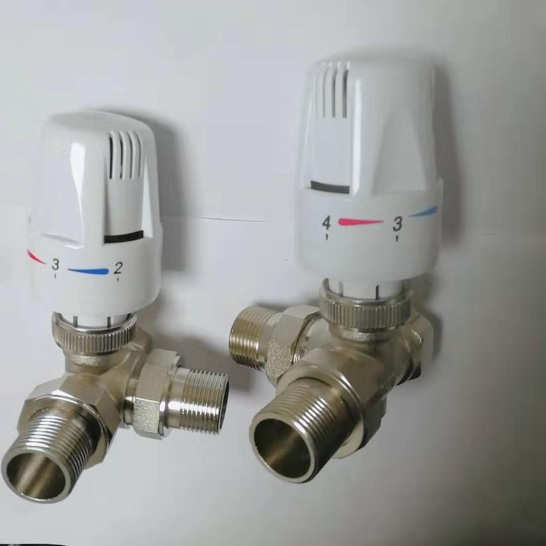 恩祥阀门温控阀水暖地暖温控器恒温电热执行器常闭型分水器组成