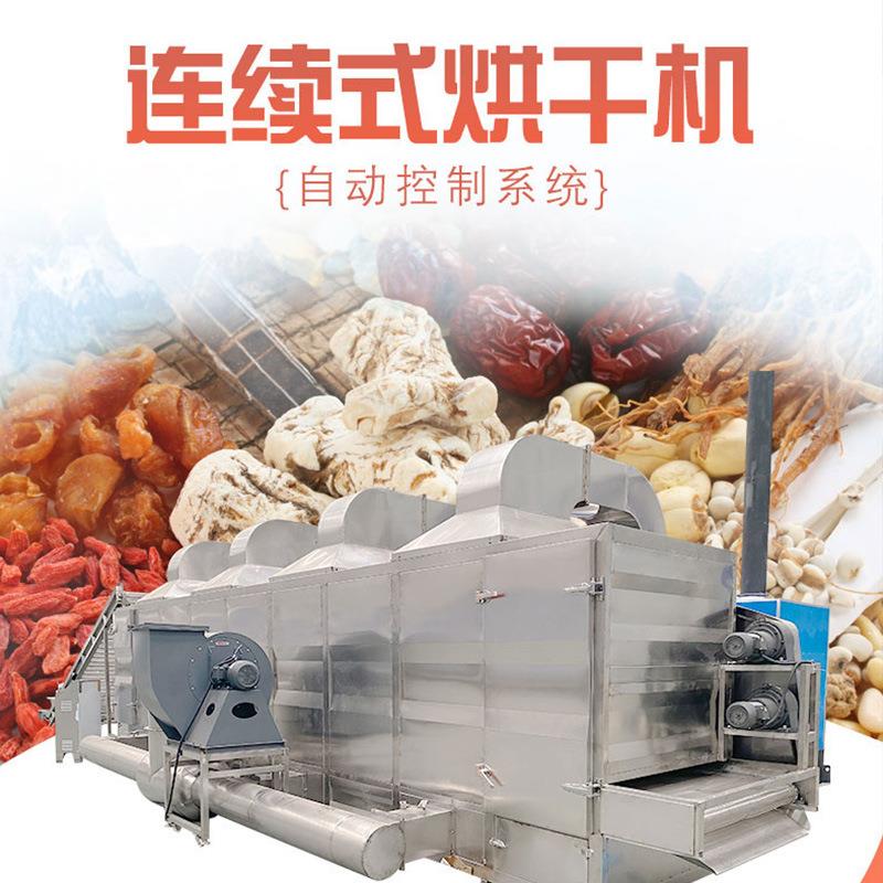 大型中药材烘干机网带式冬瓜皮烘干机中草药食品烘干机