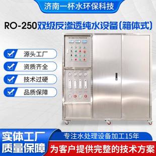 250箱体式 双级反渗透纯水设备RO 工业净水器工业高纯水设备厂家