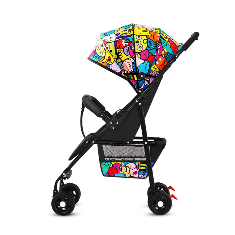 婴儿推车可坐可躺宝宝简易超小儿童溜娃轻便折叠便携式伞车手推夏