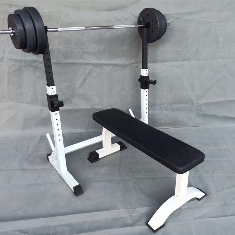 深蹲架杠铃架卧推架深蹲器材健身器材多功能杠铃套装家用深蹲支架
