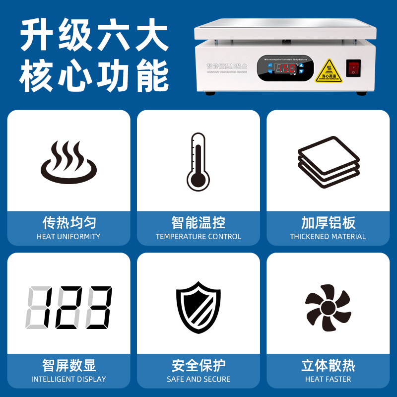 手工手动烫膜机恒温茶叶礼盒外包装热塑过塑封膜机小型商用手机化