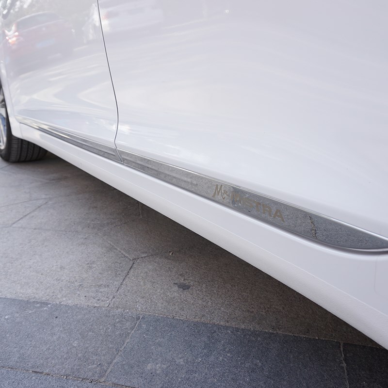 适用于现代名图改装外观车身 名图专用门边亮条车门防撞条装饰条