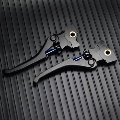 Vespa GTS300 GTV6日版改装刹车拉杆 可调牛角 刹车泵刹车把