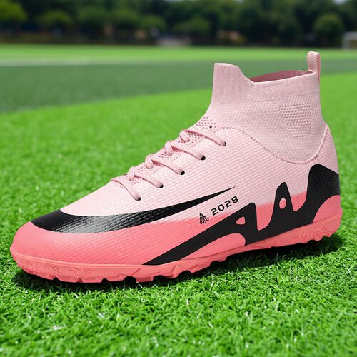 2026新款高帮男女青少年足球鞋