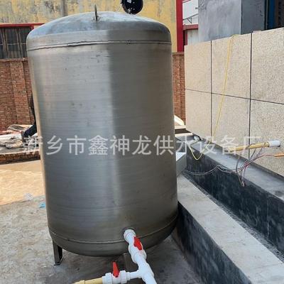 新乡定制5T无塔供水器储水罐含压力表控制柜水泵