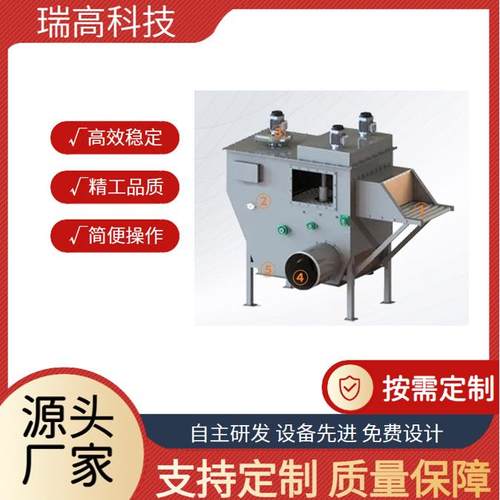 自动拆包机的原理解决人工拆包提高产量节约人工成本