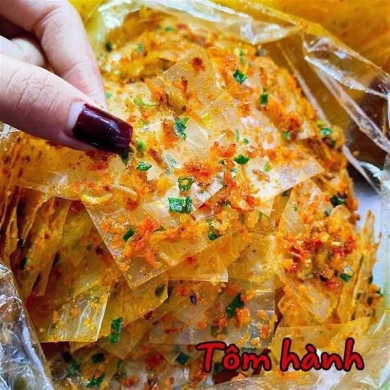 越南辣片辣条 banh trang thap cam bich 200g dang mieng rat