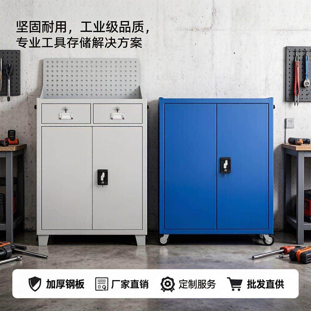 工业级工具箱五金柜铁皮柜储物柜车间用加厚重型汽修工具柜子