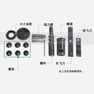 使用簡易學(xué)糧食膨化機 電機汽油機家用帶動七種花型膨化機