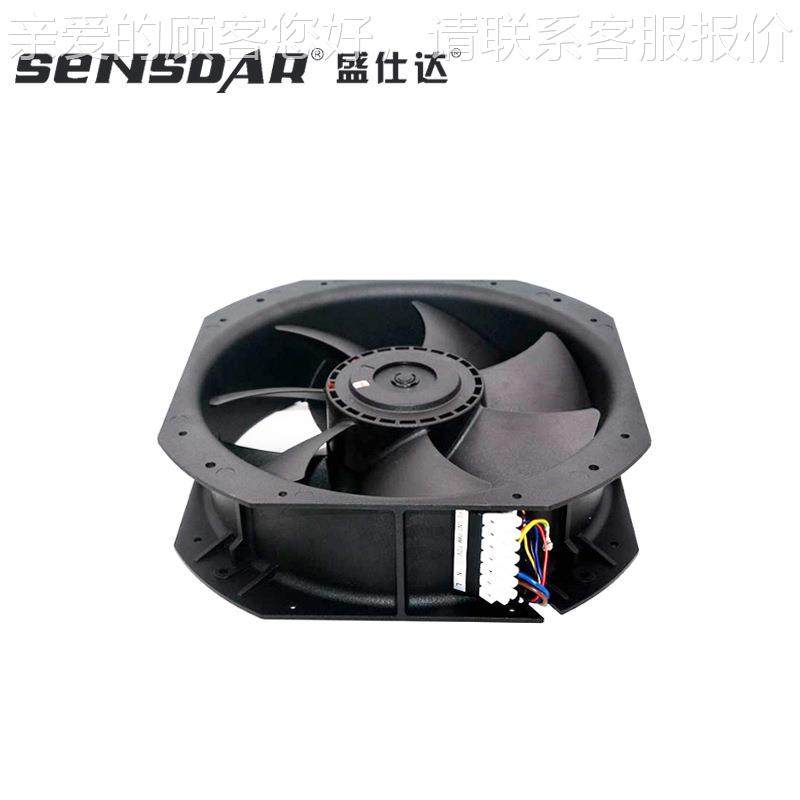 DC2800直8流散热风扇大风量静W音轴承IP68防水LPB支轴流风机持PM