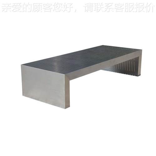 闲佛山厂家043不锈钢长SSCH-077凳休椅 户公外园座椅商场步行街景