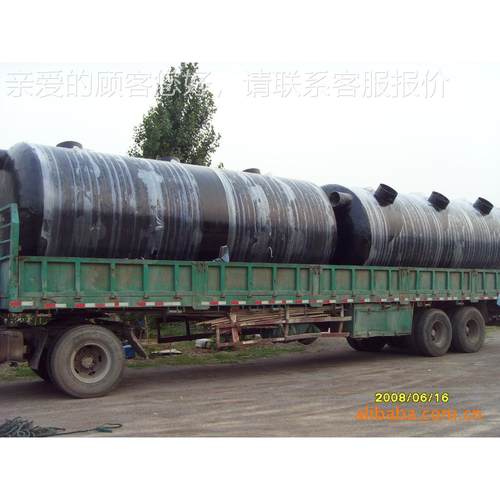 新型玻隔钢化粪池 生态体型YWG油池 一化璃污水处理设备定制