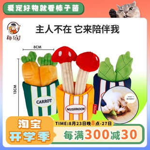 【柿子菌】贵为口袋猫咪玩具自嗨解闷 耐咬木天蓼响纸猫薄荷独处