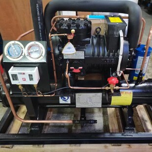 谷轮半封闭水冷机组 高温冷库制冷机印刷机降温冷冻机 冷库低温机