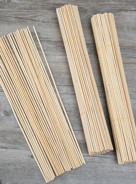 整箱商用烧烤竹签40cm*4.0mm大肉串棉花糖葫芦DIY手工一次性签子