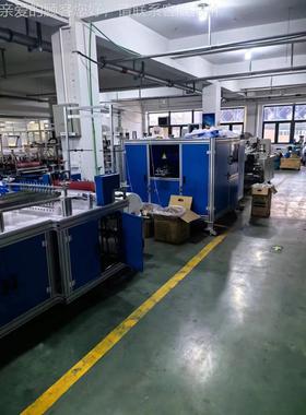 纺布条形帽包装一体机装一次性无无布纺布浴帽包机无SY-117纺弹簧