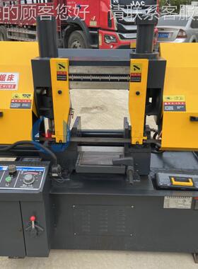GH切230小型金属带双锯4床GH4230立柱42GH423050割卧式锯床