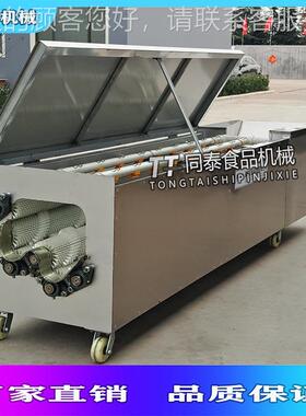 ，电动萝卜清洗机洗萝卜机毛，刷辊白萝卜清NXU洗机