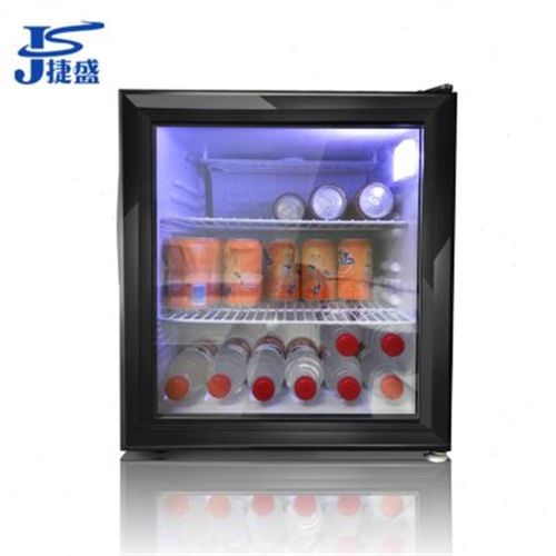 新捷盛商用迷你冷柜超市饮料啤酒冷藏玻璃小型台式展示柜家用保品