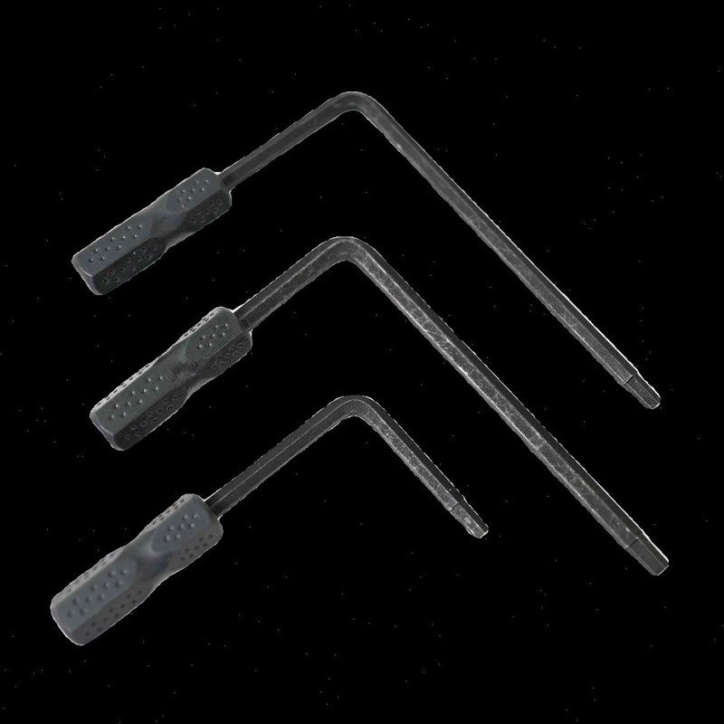 民谣木吉他琴颈调节扳手吉他琴颈曲度钢筋螺丝4mm5mm内六角扳手