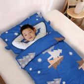 小学生儿童午休睡袋四季 通用防踢被神器男孩女孩幼儿园被子可收纳