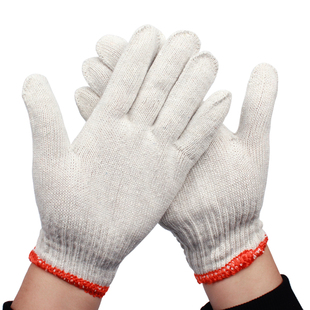 棉线手套 线手套 劳保手套细沙手套 纯棉纱手套500克手套 60双 优