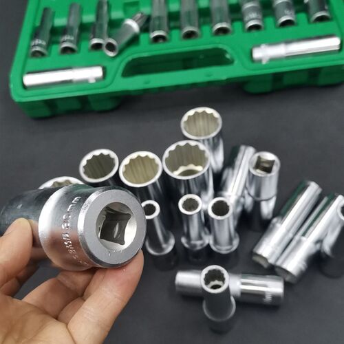 花角套筒头1/2烙凡钢梅花12角单只套装832大飞接口汽修专用电板手