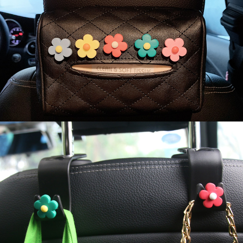 泫雅风汽车头枕车载收纳内饰用品安全带护肩套车内用套装套饰女,汽车用品/电子/清洗/改装,手刹套/档把套/套饰套装,淘宝优惠券,粉丝福利购,淘宝优惠卷