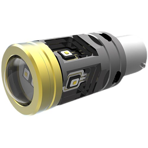 倒车led灯透镜改装超亮汽车流氓信号灯泡1156鹰眼辅助灯后尾灯T20