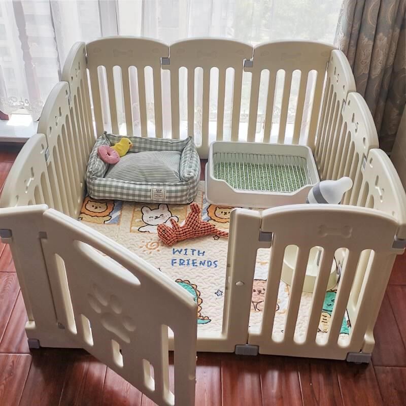 宠物狗狗围栏狗笼子栅栏室内护栏隔离中小型犬比熊家用隔离围栏