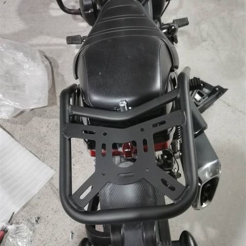 适用力帆V16S/250-R保险杠防摔杠护杠边箱边包后靠背后尾架货架